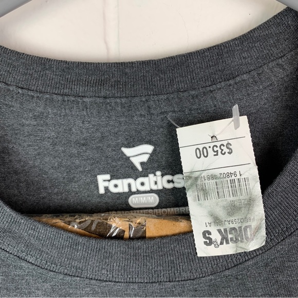 Fanatics Lakers 2020 Western Conference Champions Shirt Gray Mens Medium NWT - Picture 3 of 4